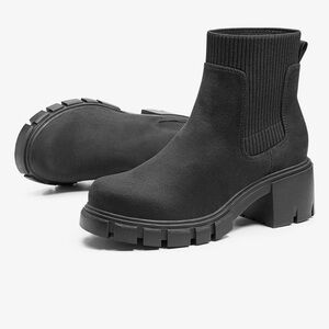 Elegant Black Ankle Booties